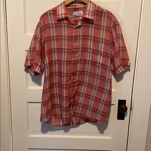 Main Stream Brand Woman’s Short Sleeve Button Down XL Blouse